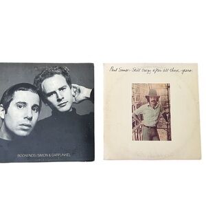 Vintage Vinyl Lot 2 Record Album Paul Simon Garfunkel Bookends Still Crazy